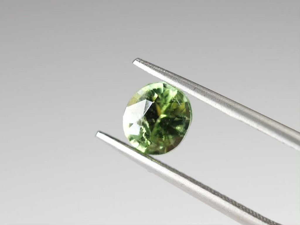 ミントトルマリン オーバルカット アフガニスタン産1.22ct【tm210731-321】
