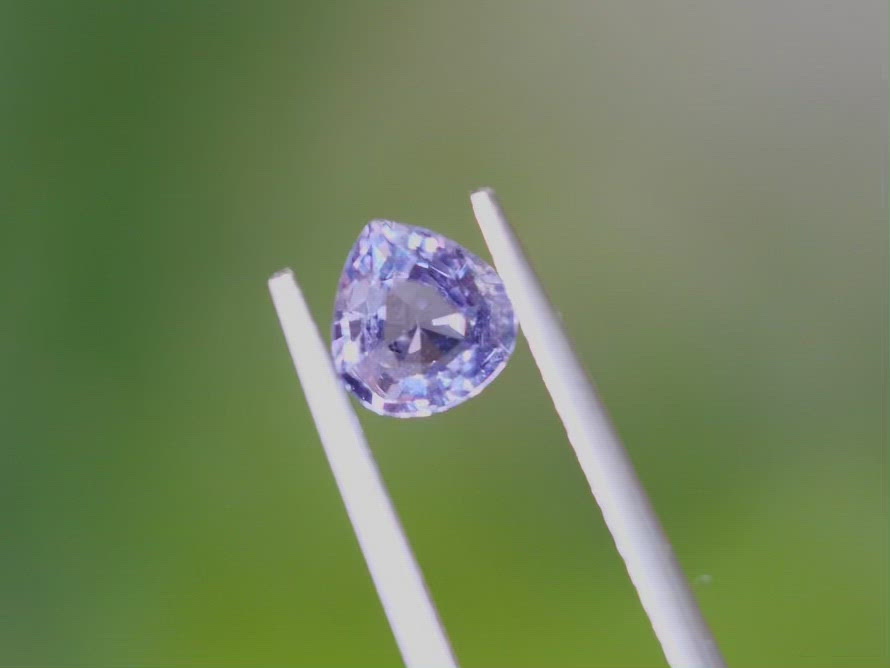 シルキーバイオレットスピネル マロンカット スリランカ産 0.68ct【sp210608-367】