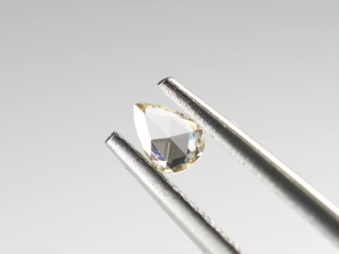 ダイヤモンド ローズカット コンゴ・ザイール産0.10ct【da210702-404】