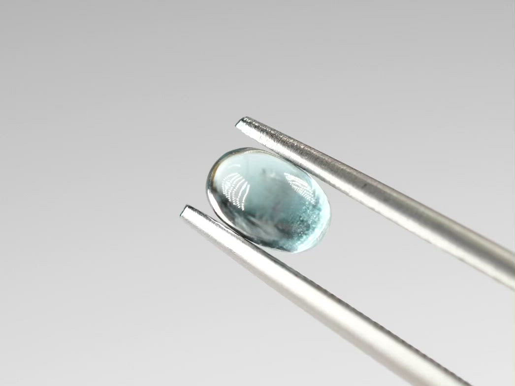 パライバトルマリン カボション ブラジル産　0.63ct【tm210712-315】